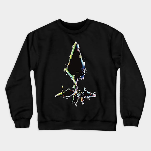 NNM6 Magic school kimberly glitch symbol / mark / logo subtle vector art from Nanatsuma / Reign of the Seven Spellblades / Nanatsu no Maken ga Shihai suru Anime Icons x Animangapoi august 2023 Crewneck Sweatshirt by Animangapoi